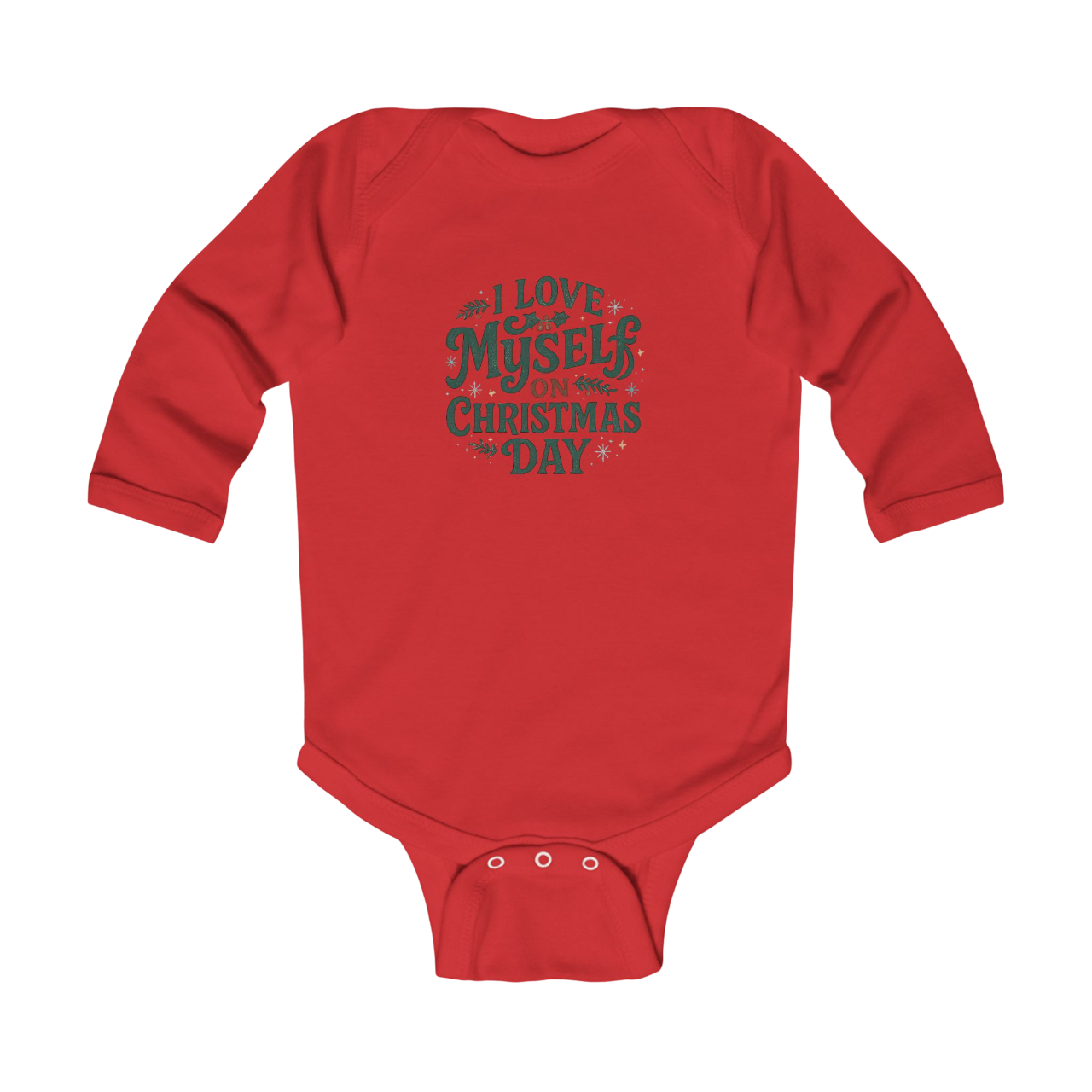 Infant I Love Myself on Christmas Day Bodysuit  #11172025-1
