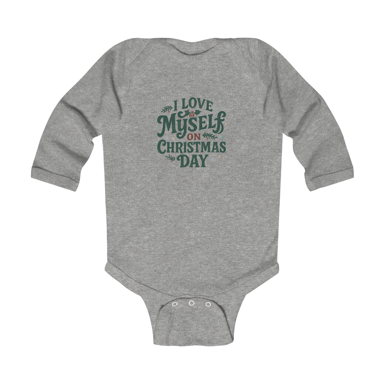 Infant I Love Myself on Christmas Day Bodysuit  #11172025-1