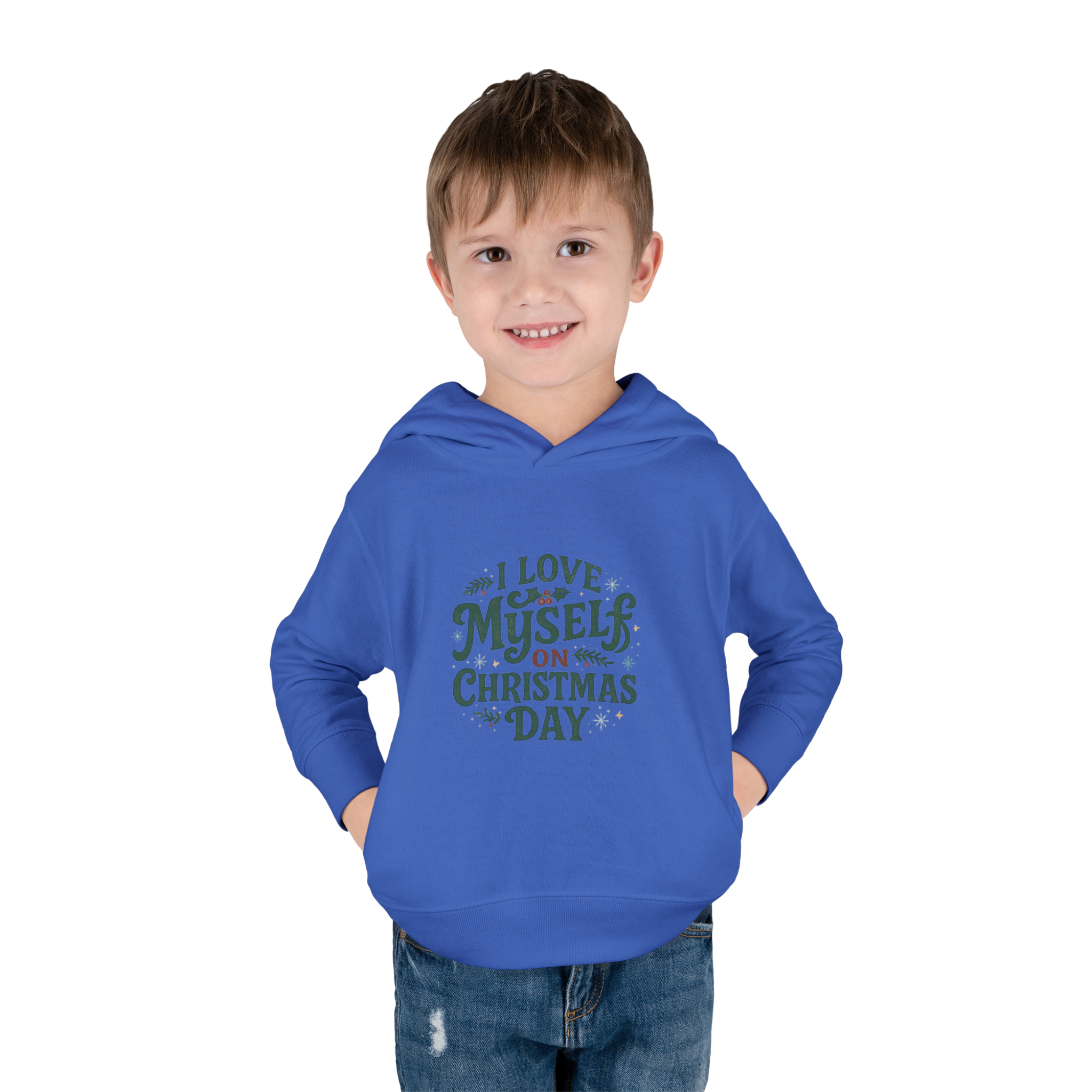 Toddler  I Love Myself On Christmas Day  Fleece Hoodie #11172025-1