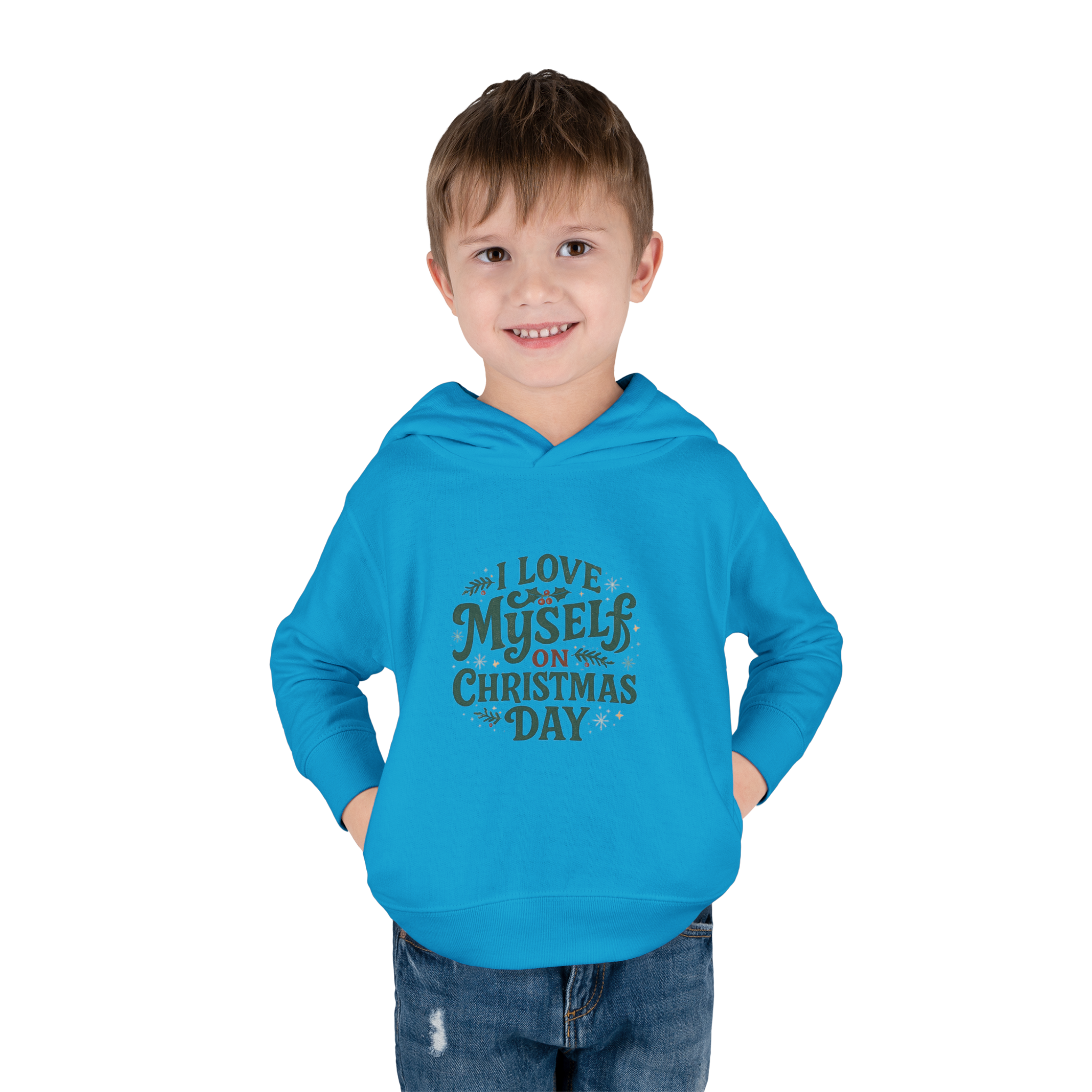 Toddler  I Love Myself On Christmas Day  Fleece Hoodie #11172025-1