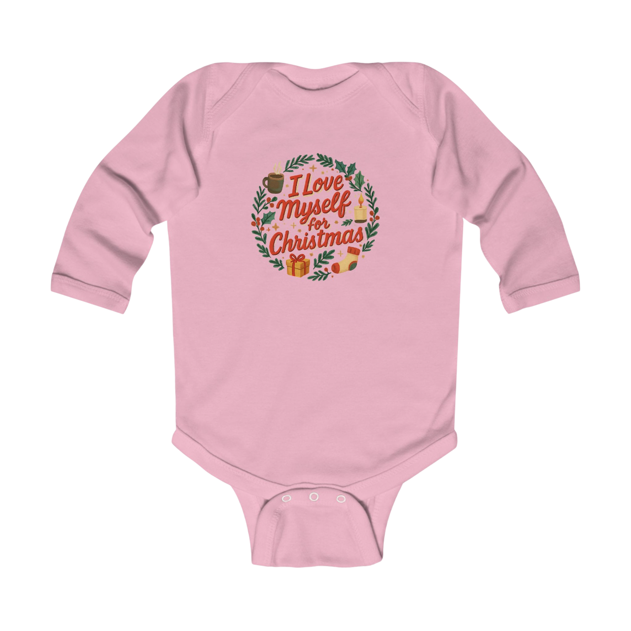 Infant I Love Myself for Christmas Bodysuit  #11202025-1