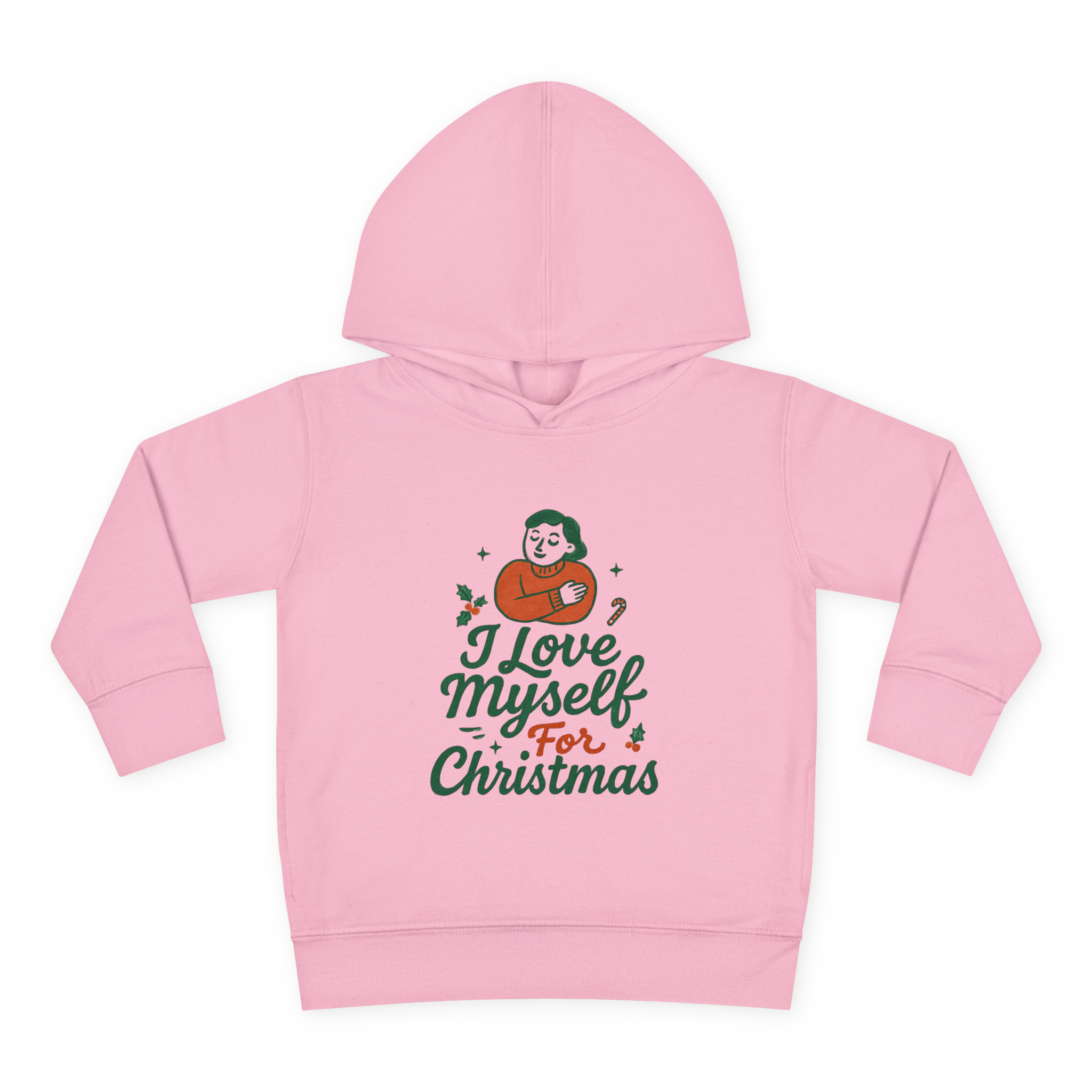 Toddler I Love Myself for Christmas Fleece Hoodie #11212025-1