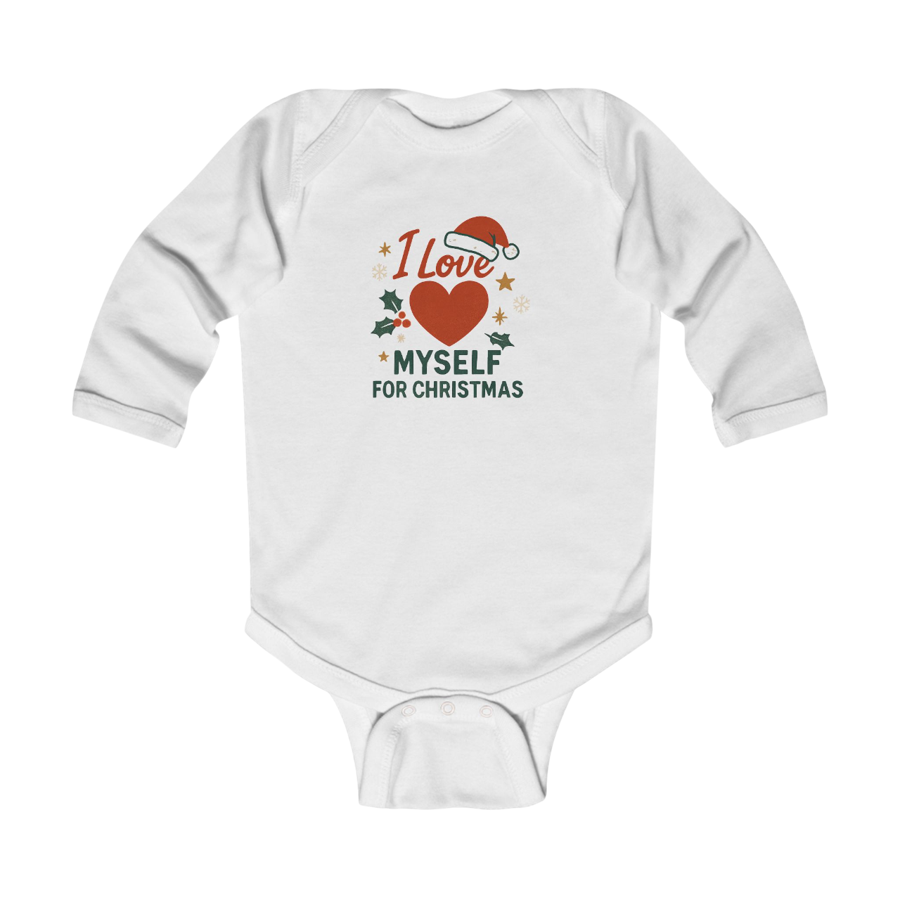 Infant I Love Myself for Christmas Bodysuit  #11212025-2