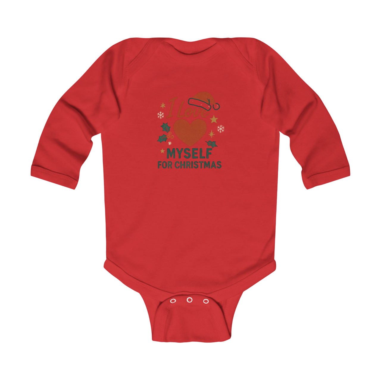 Infant I Love Myself for Christmas Bodysuit  #11212025-2