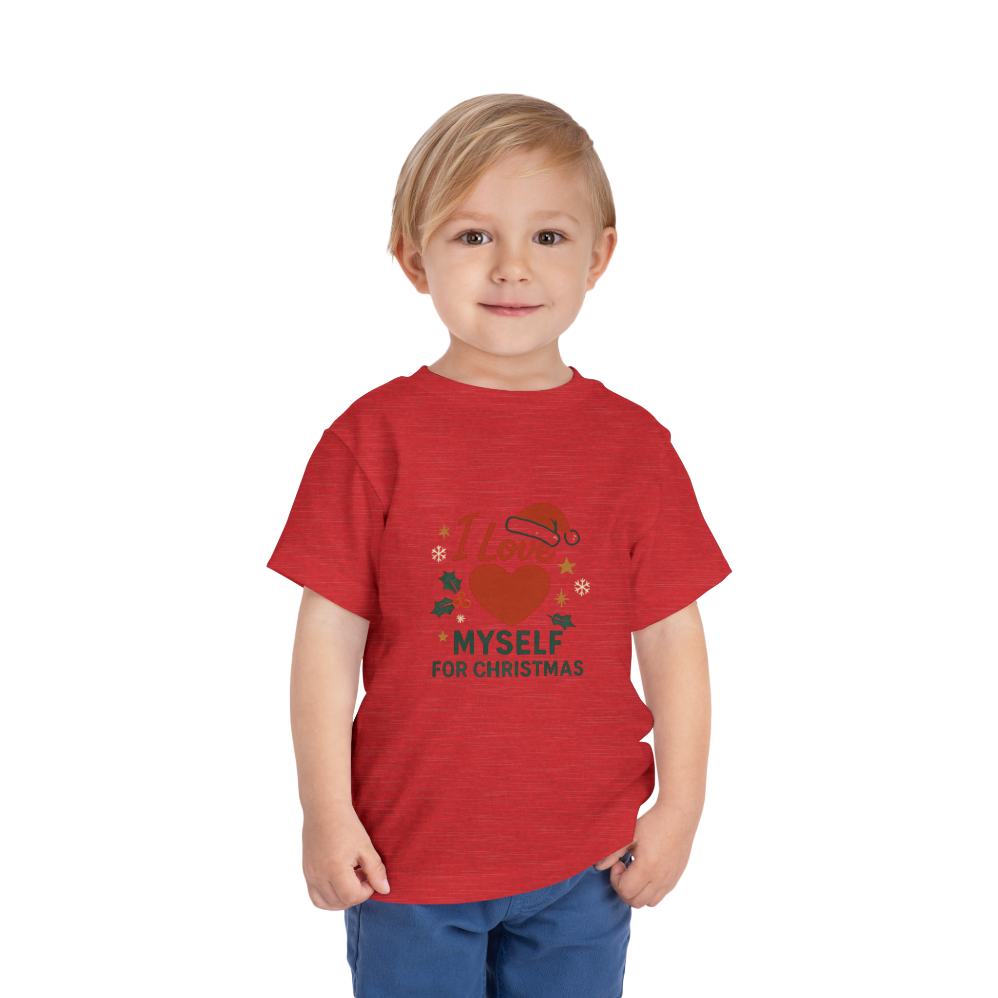 Toddler I Love Myself for Christmas Tee #11212025-2