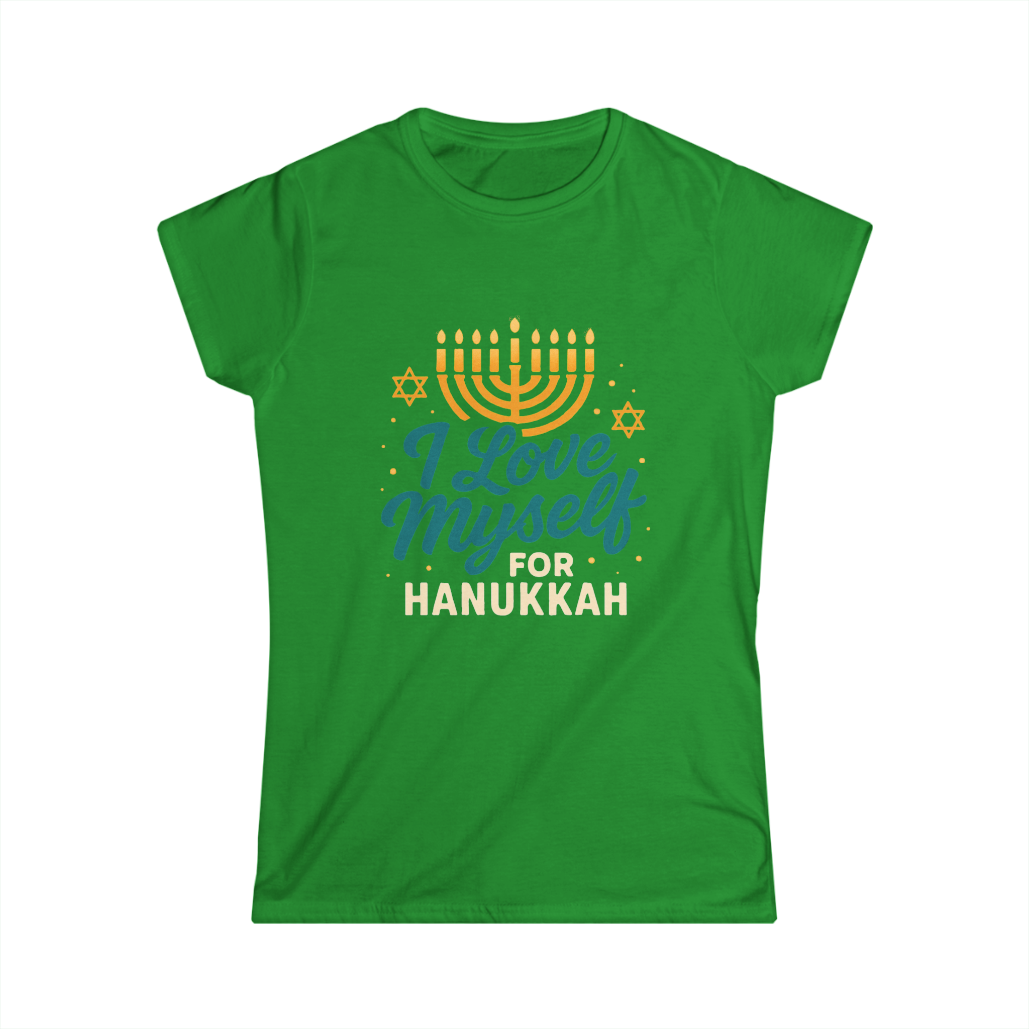 Women's I Love Myself For Hanukkah Tee #11222025-2