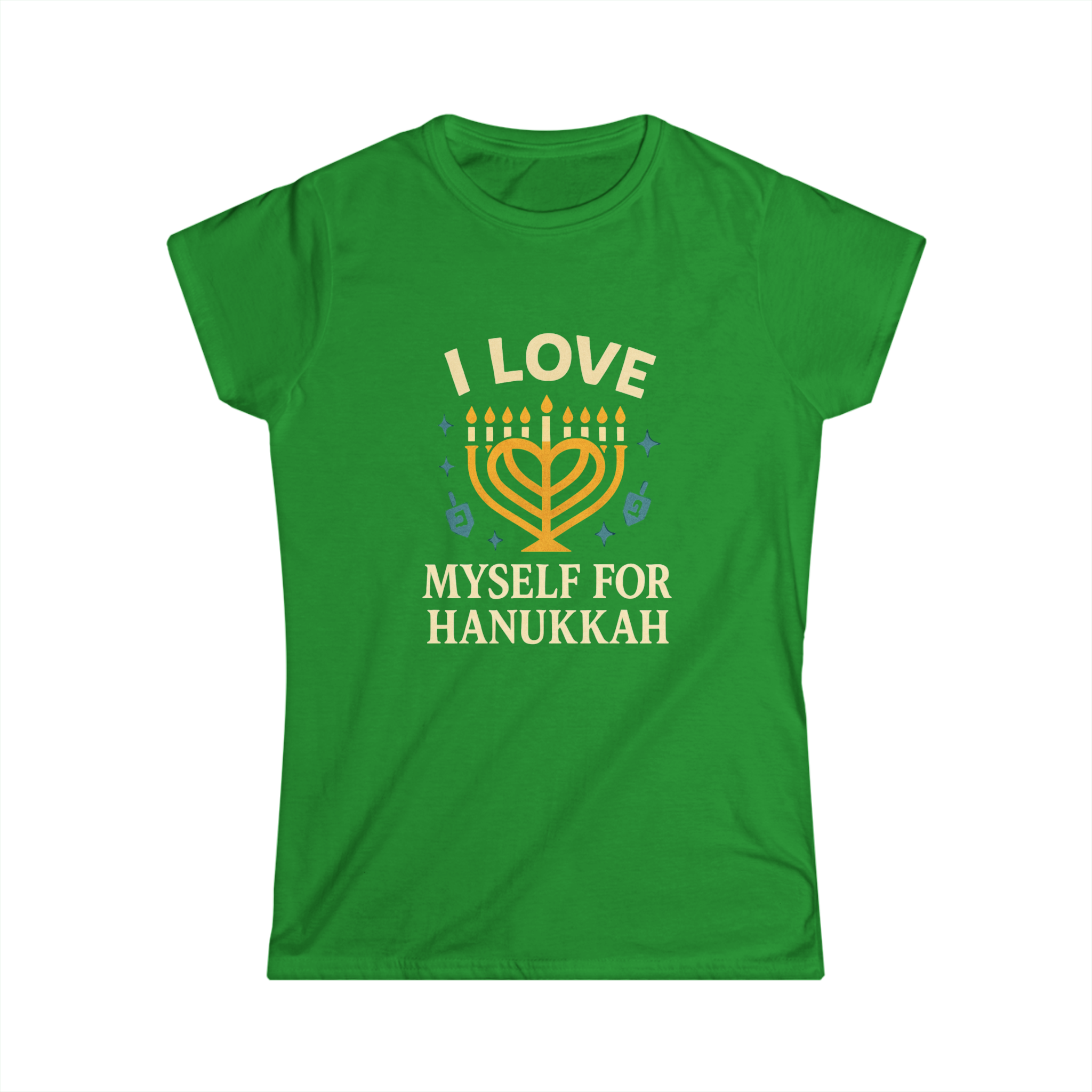 Woman's I Love Myself For Hanukkah Tee #11222025-4