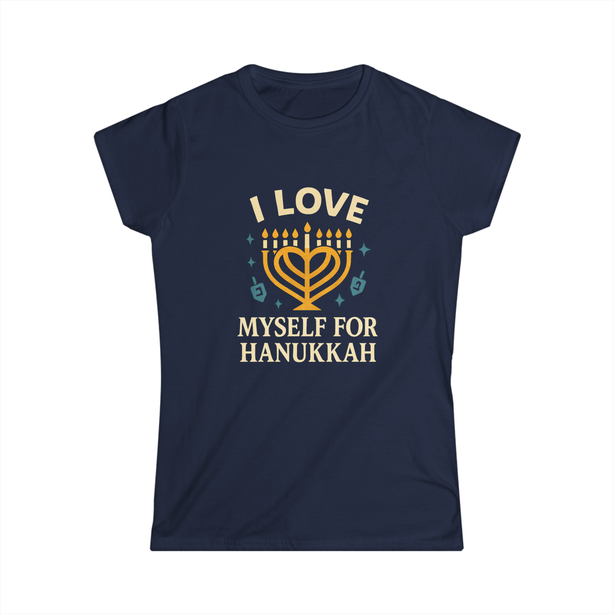 Woman's I Love Myself For Hanukkah Tee #11222025-4