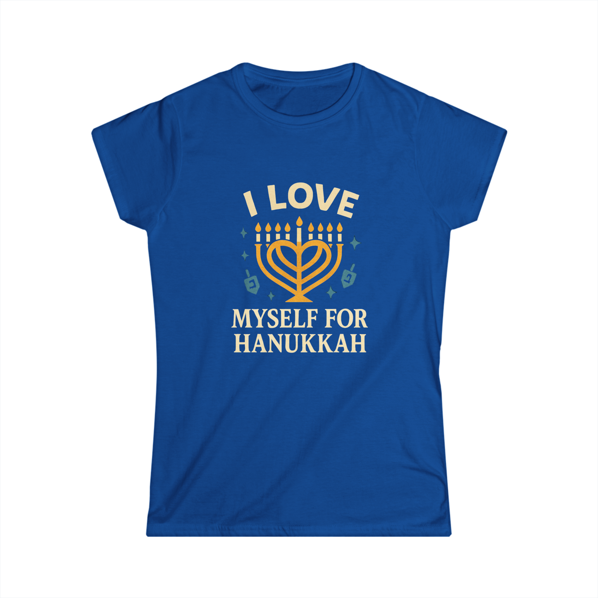 Woman's I Love Myself For Hanukkah Tee #11222025-4