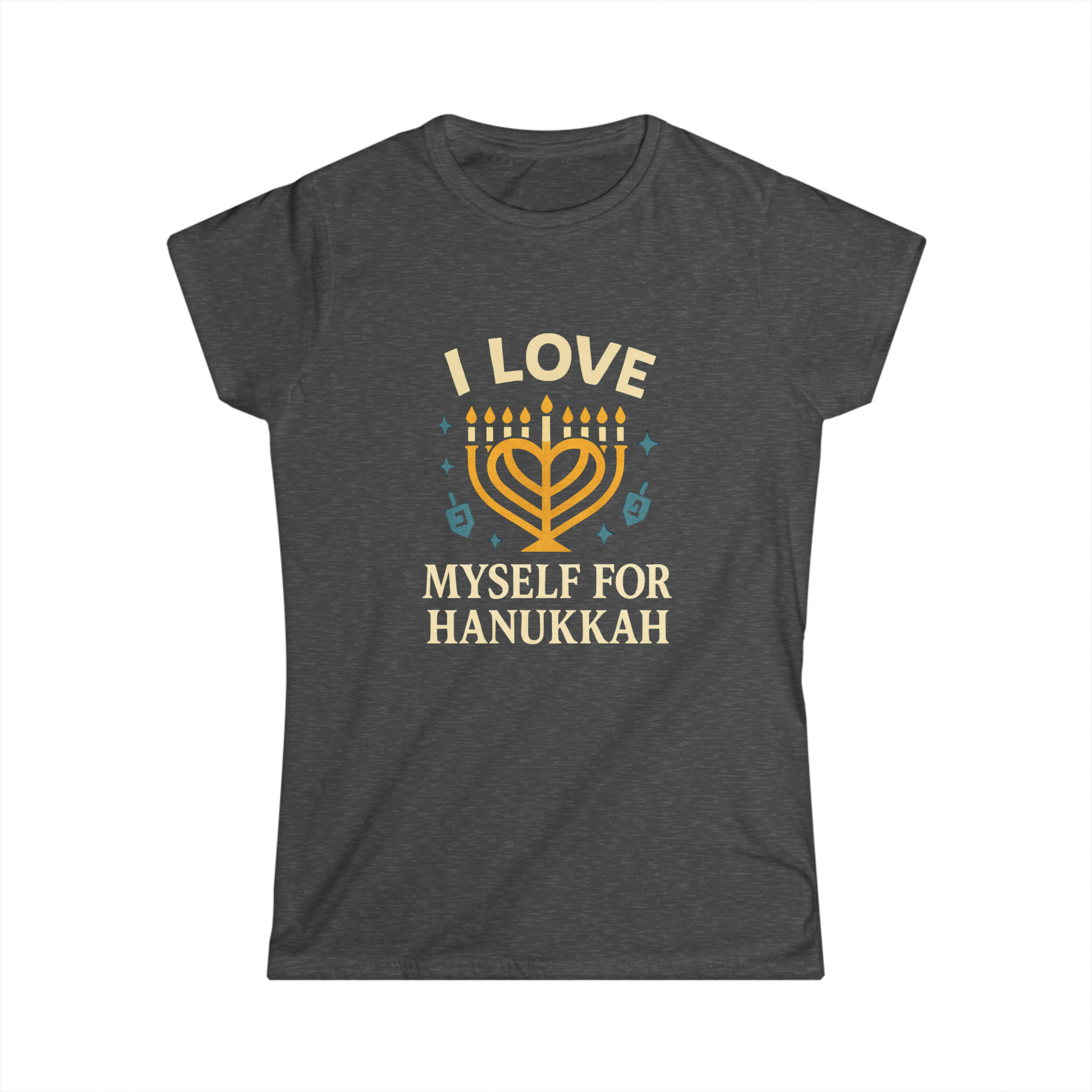 Woman's I Love Myself For Hanukkah Tee #11222025-4