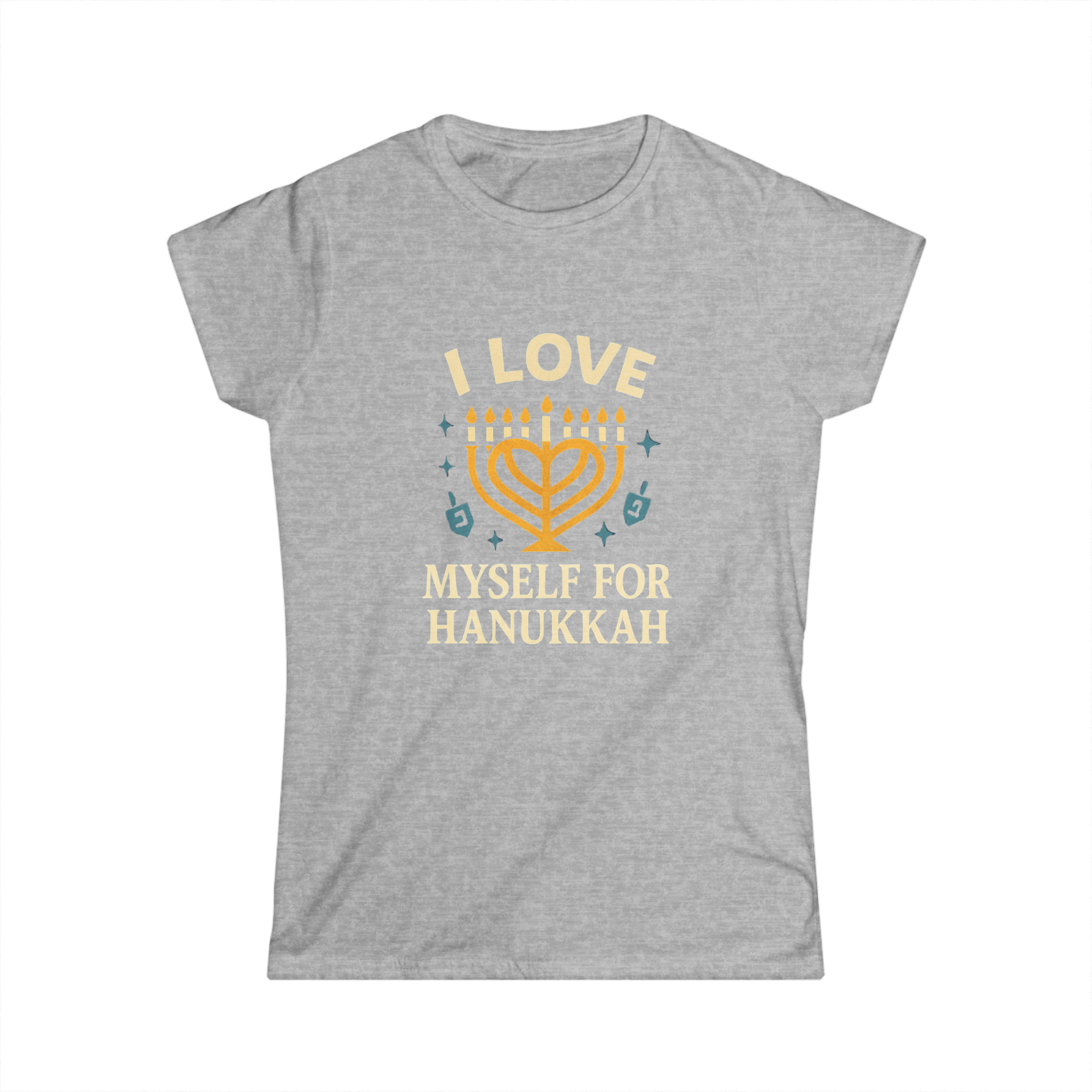 Woman's I Love Myself For Hanukkah Tee #11222025-4