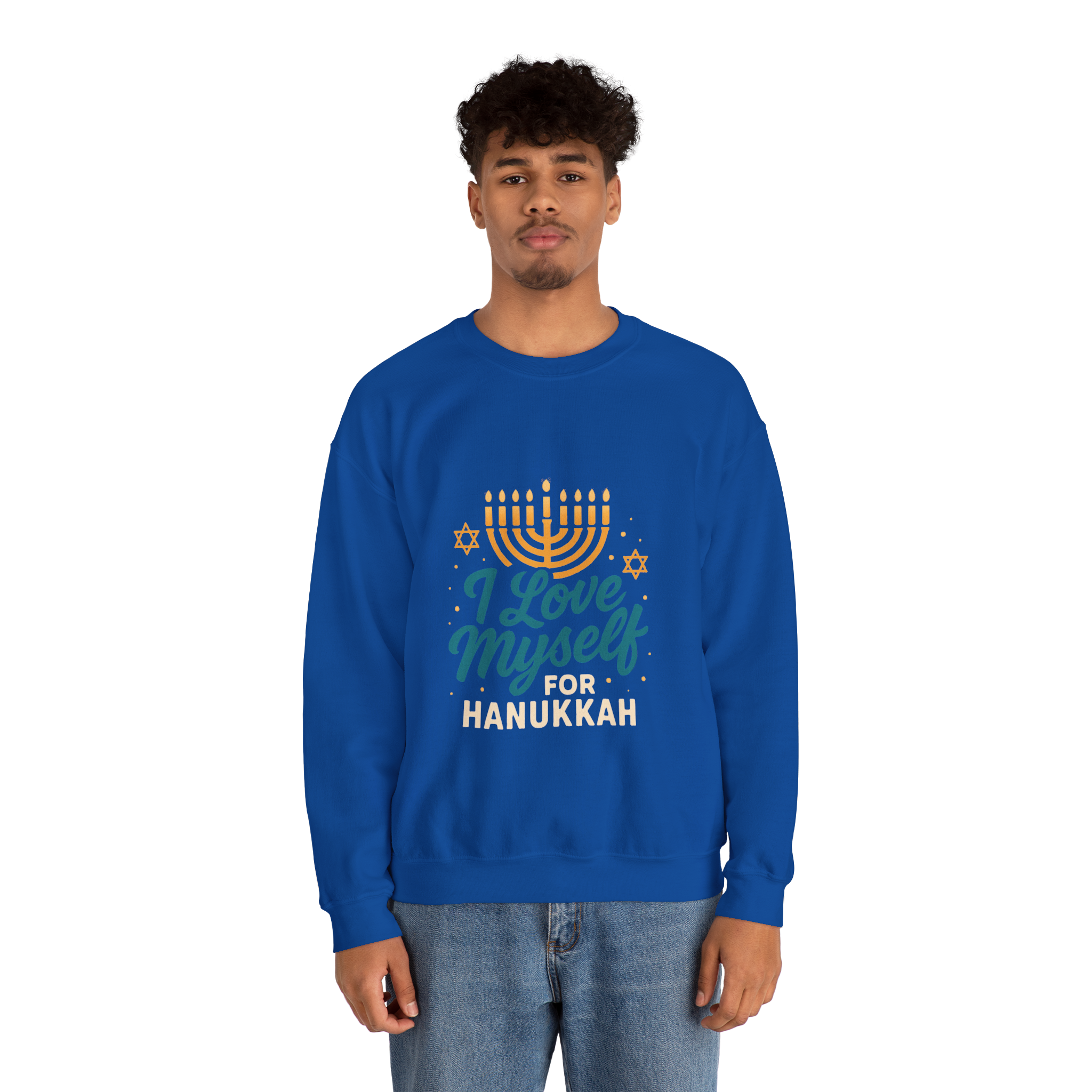 Adult I Love Myself For Hanukkah Sweatshirt #11222025-2