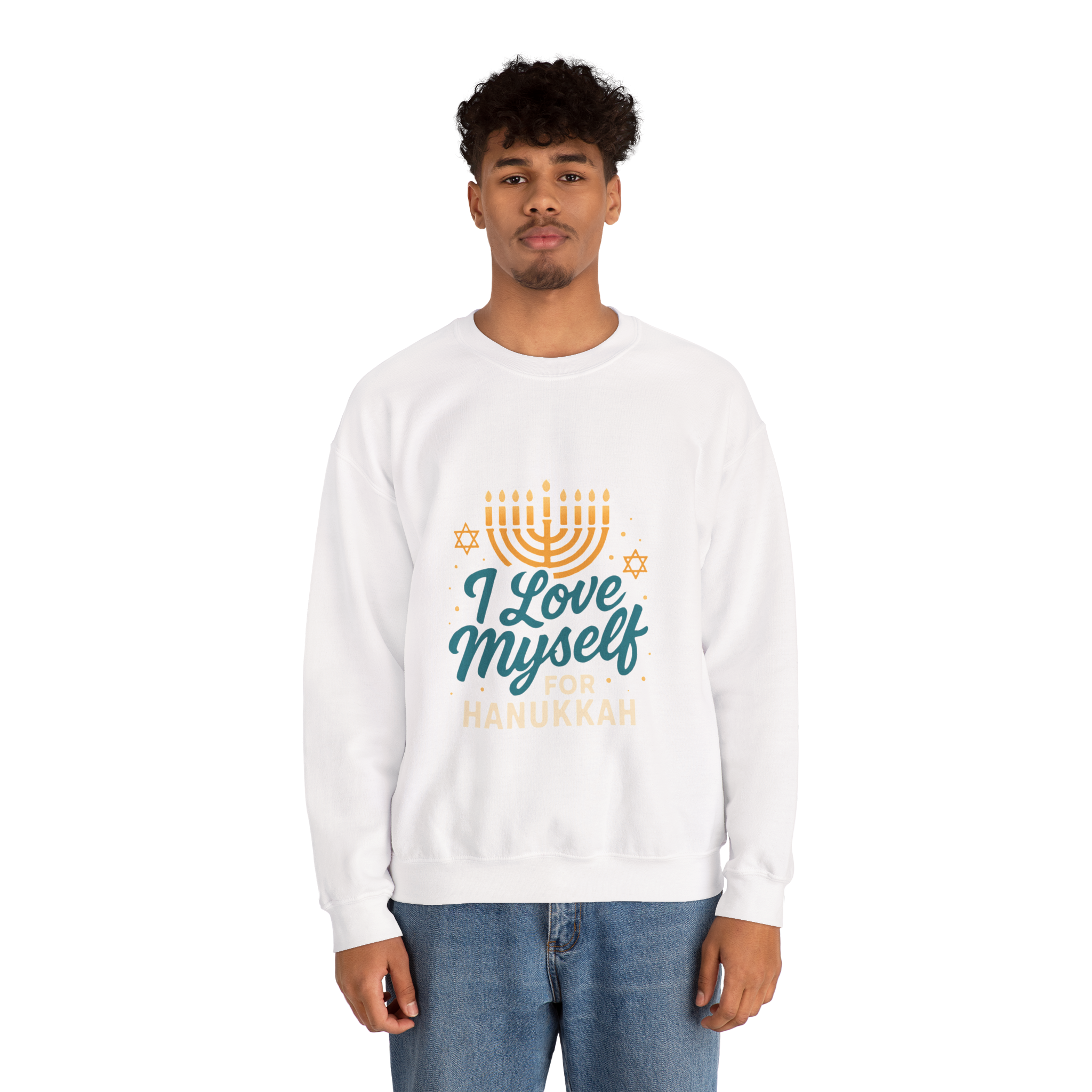 Adult I Love Myself For Hanukkah Sweatshirt #11222025-2