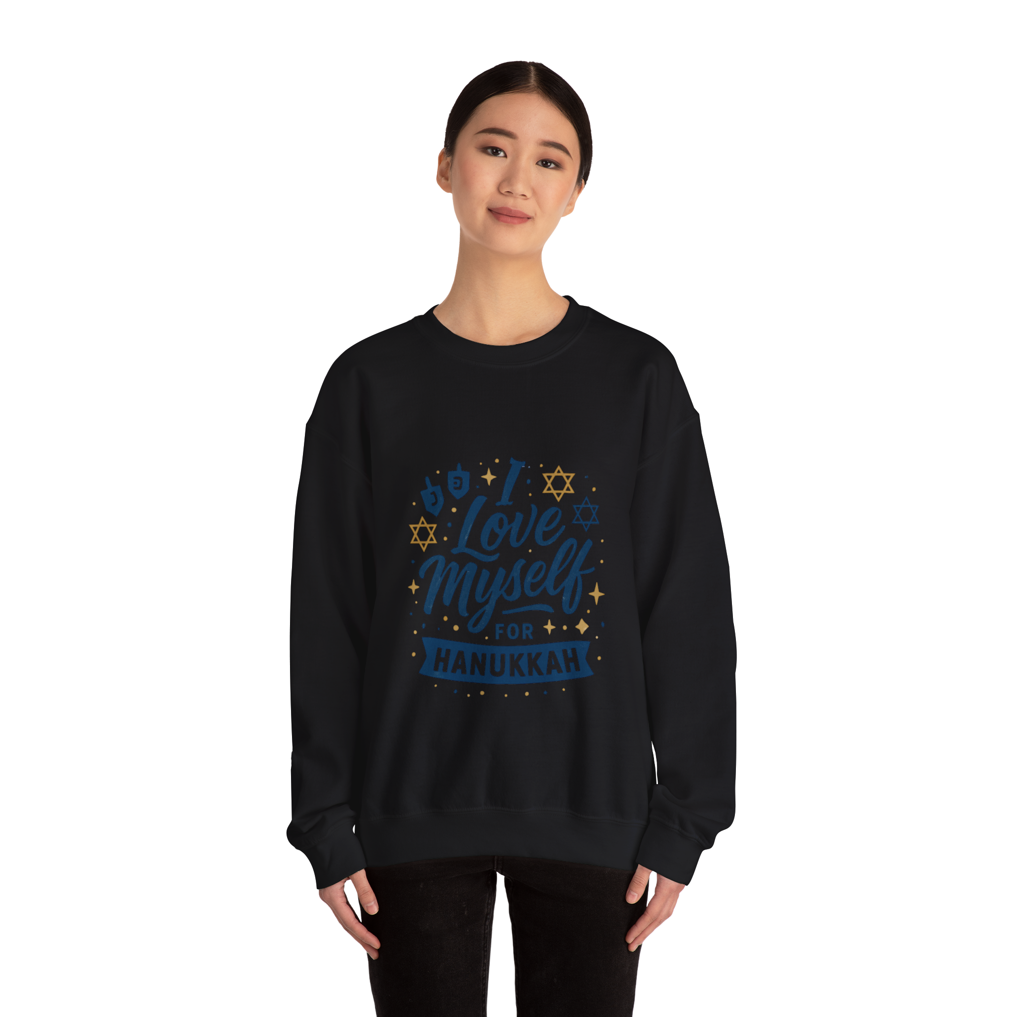 Adult I Love Myself For Hanukkah Sweatshirt #11222025-3