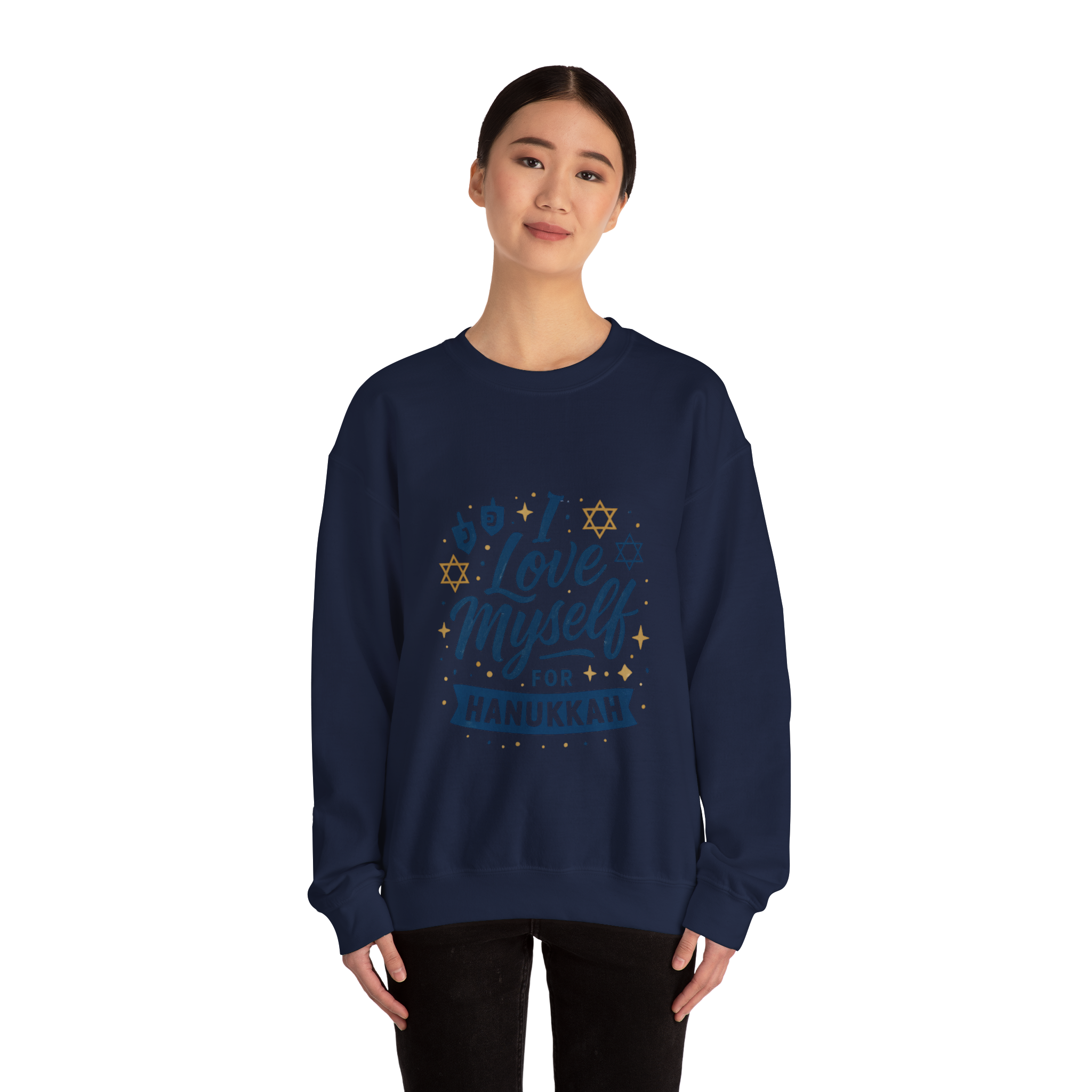 Adult I Love Myself For Hanukkah Sweatshirt #11222025-3