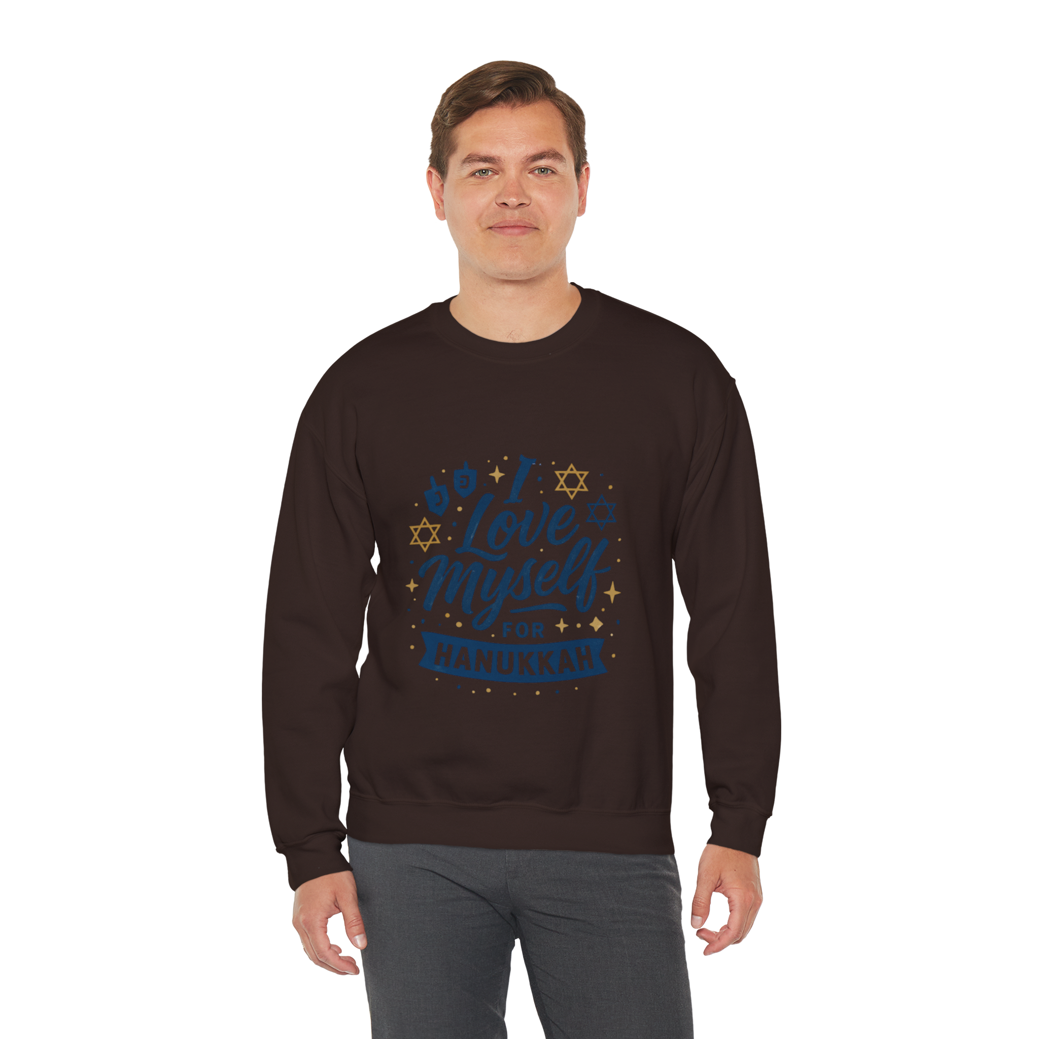 Adult I Love Myself For Hanukkah Sweatshirt #11222025-3