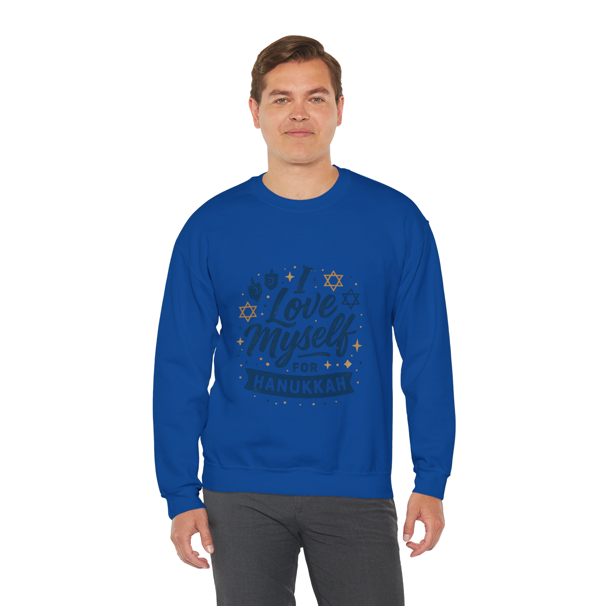 Adult I Love Myself For Hanukkah Sweatshirt #11222025-3