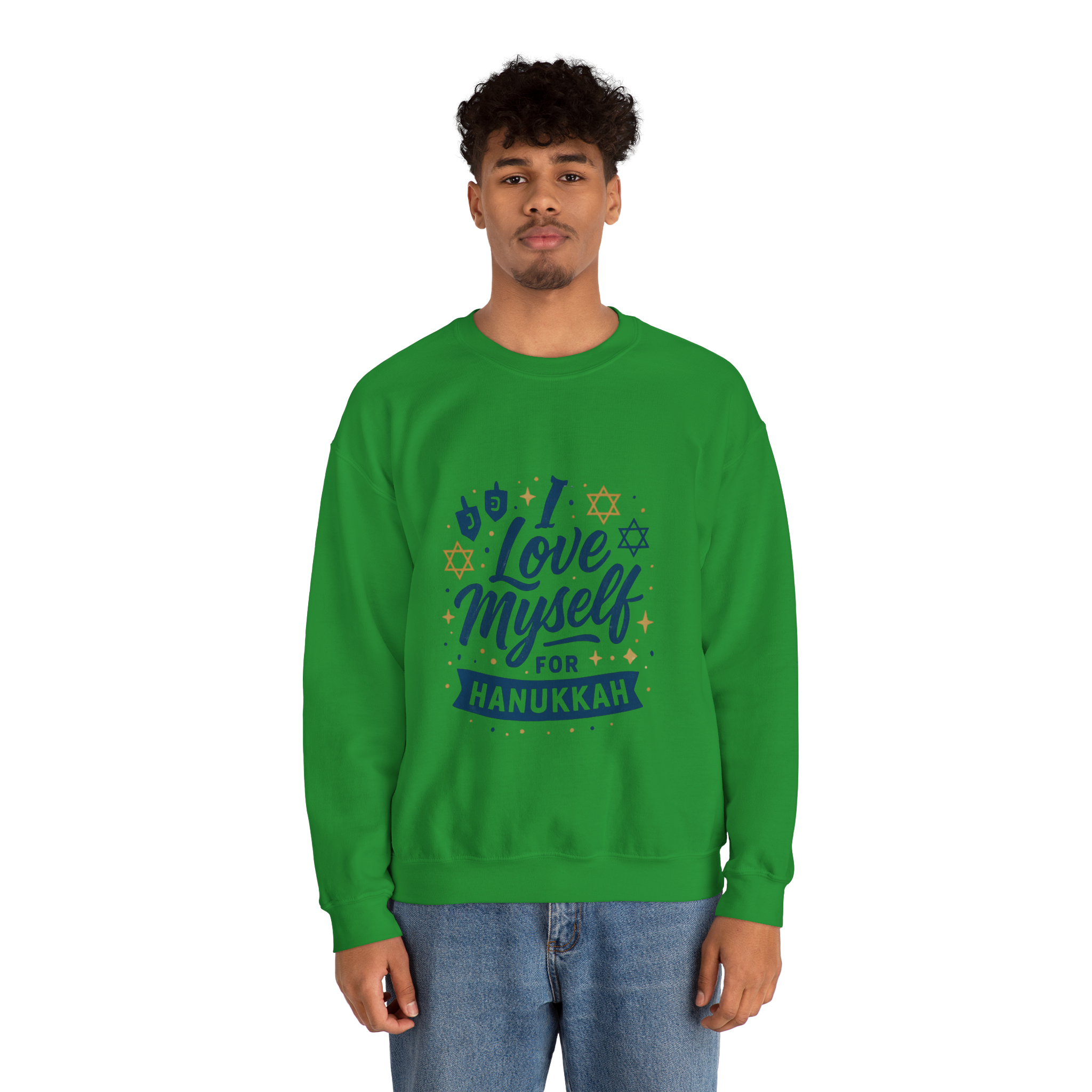 Adult I Love Myself For Hanukkah Sweatshirt #11222025-3