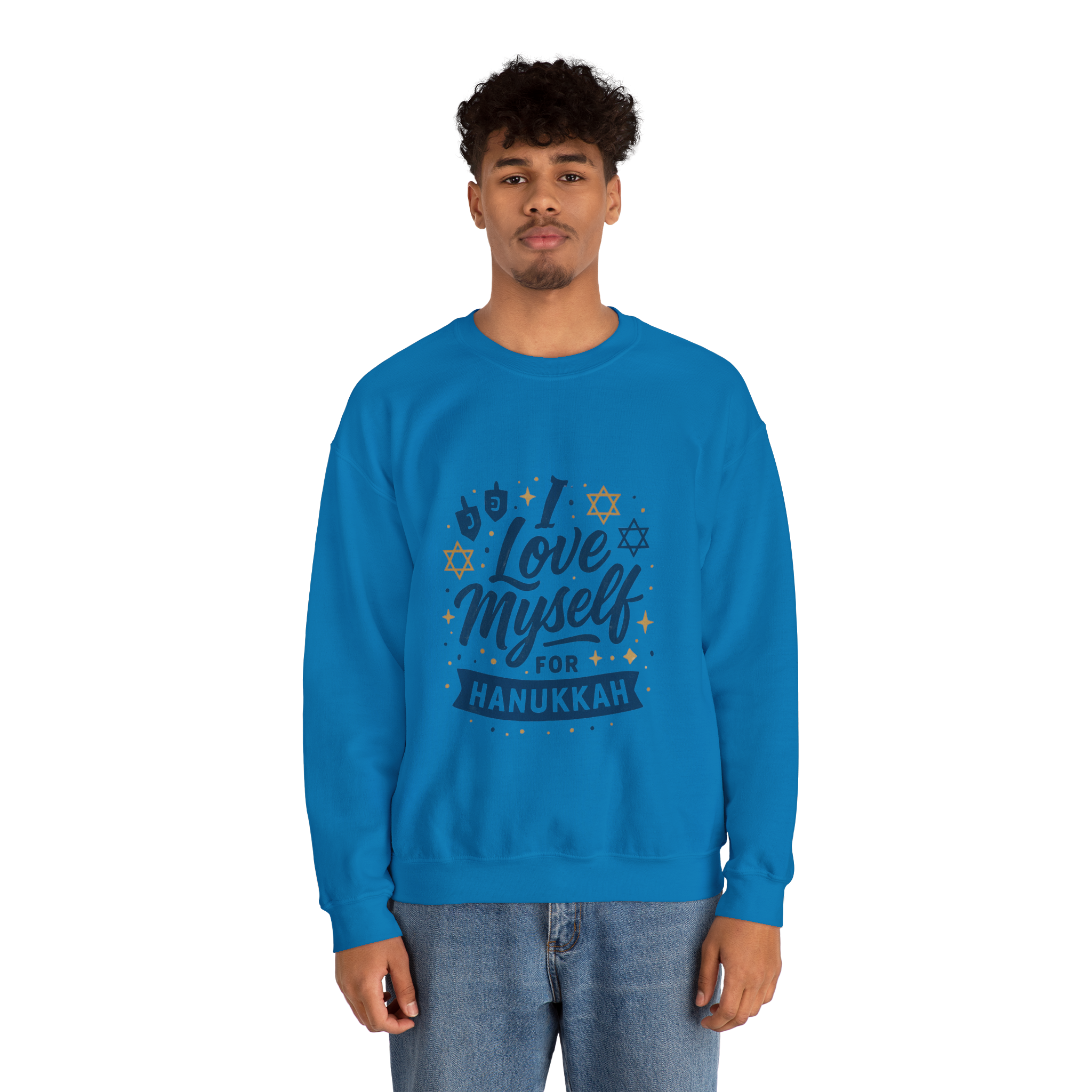 Adult I Love Myself For Hanukkah Sweatshirt #11222025-3