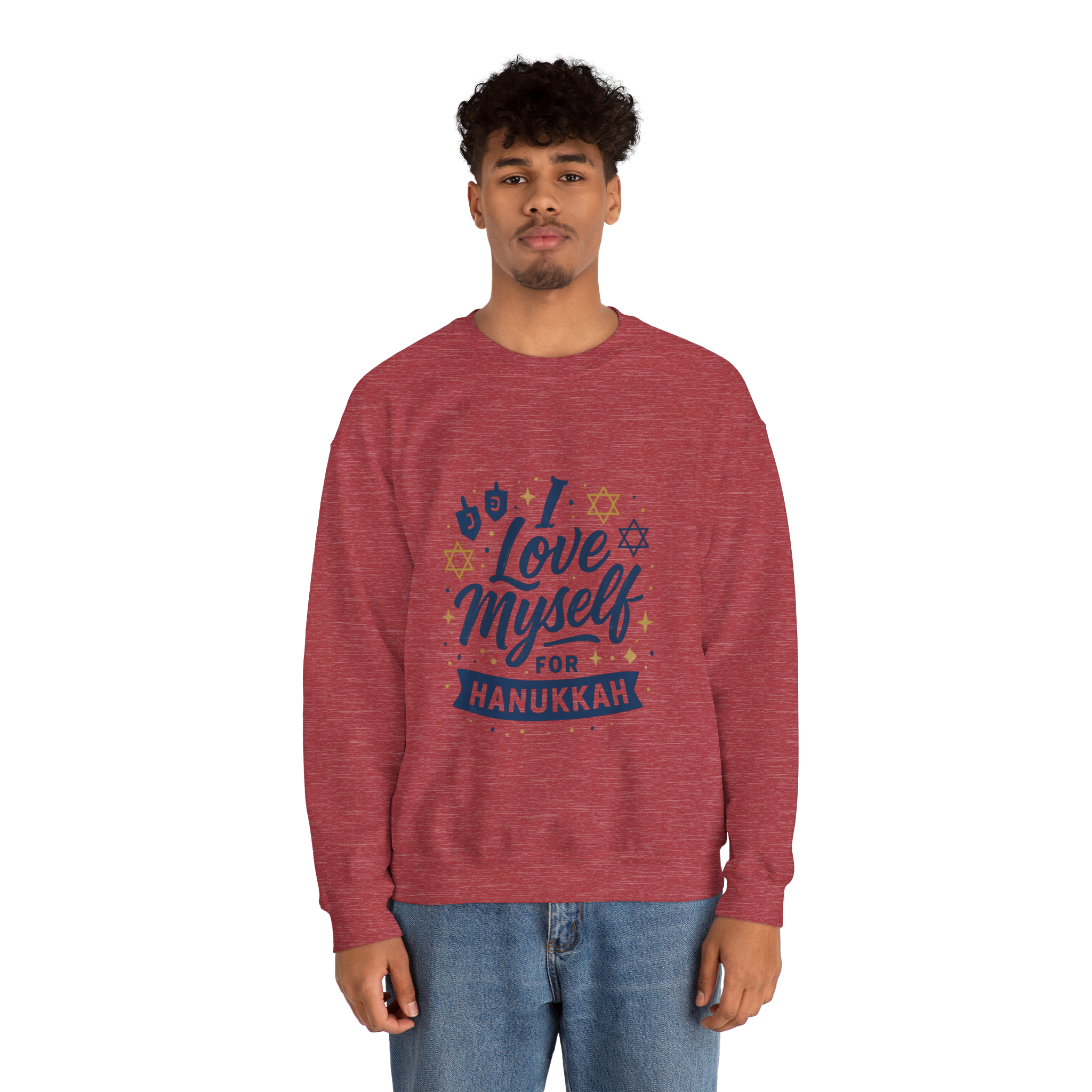 Adult I Love Myself For Hanukkah Sweatshirt #11222025-3