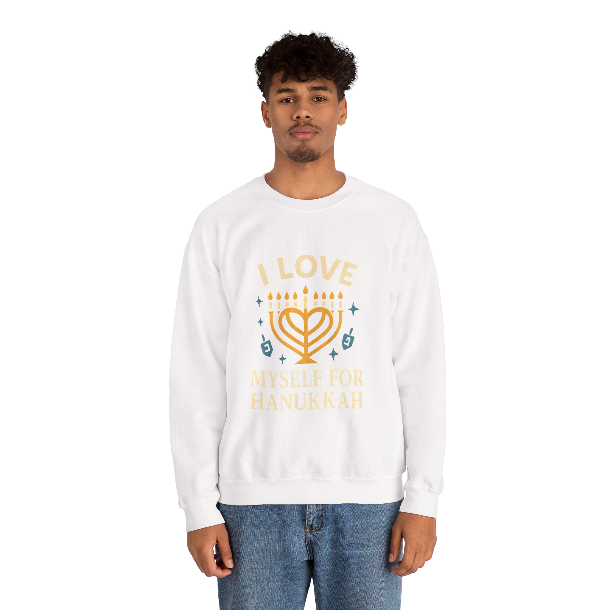 Adult I Love Myself For Hanukkah Sweatshirt #11222025-4
