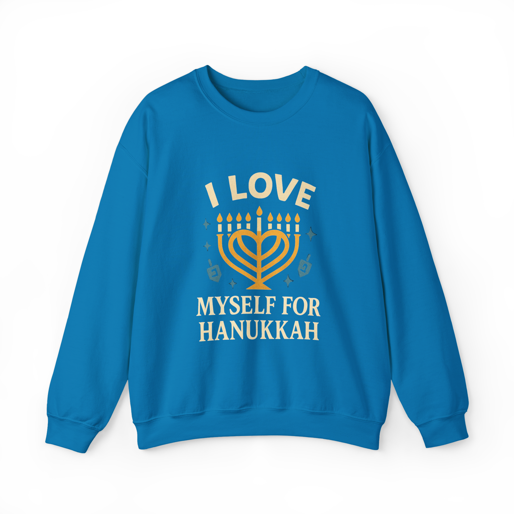 Adult I Love Myself For Hanukkah Sweatshirt #11222025-4