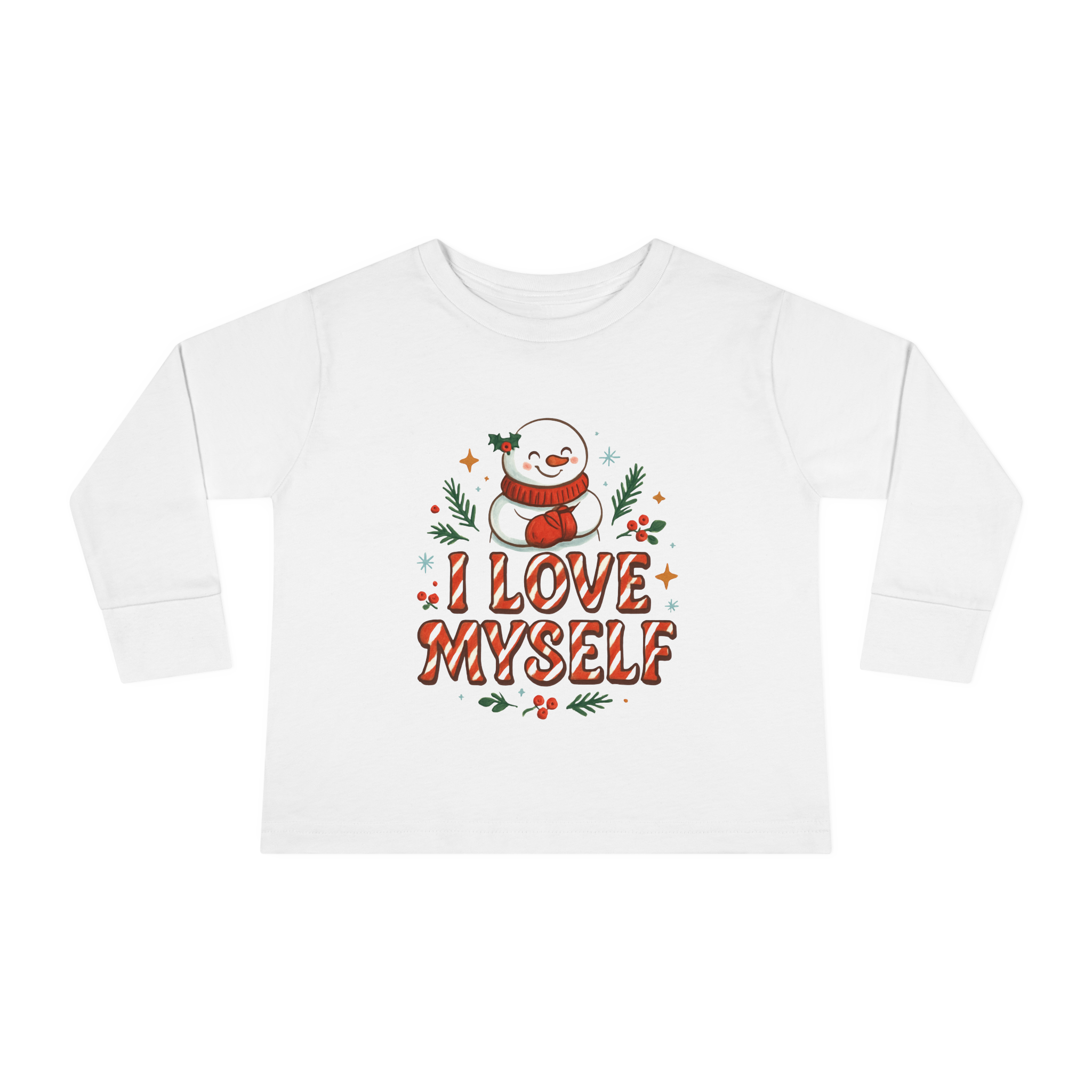 Toddler I Love Myself Long Sleeve Tee #11292025-2