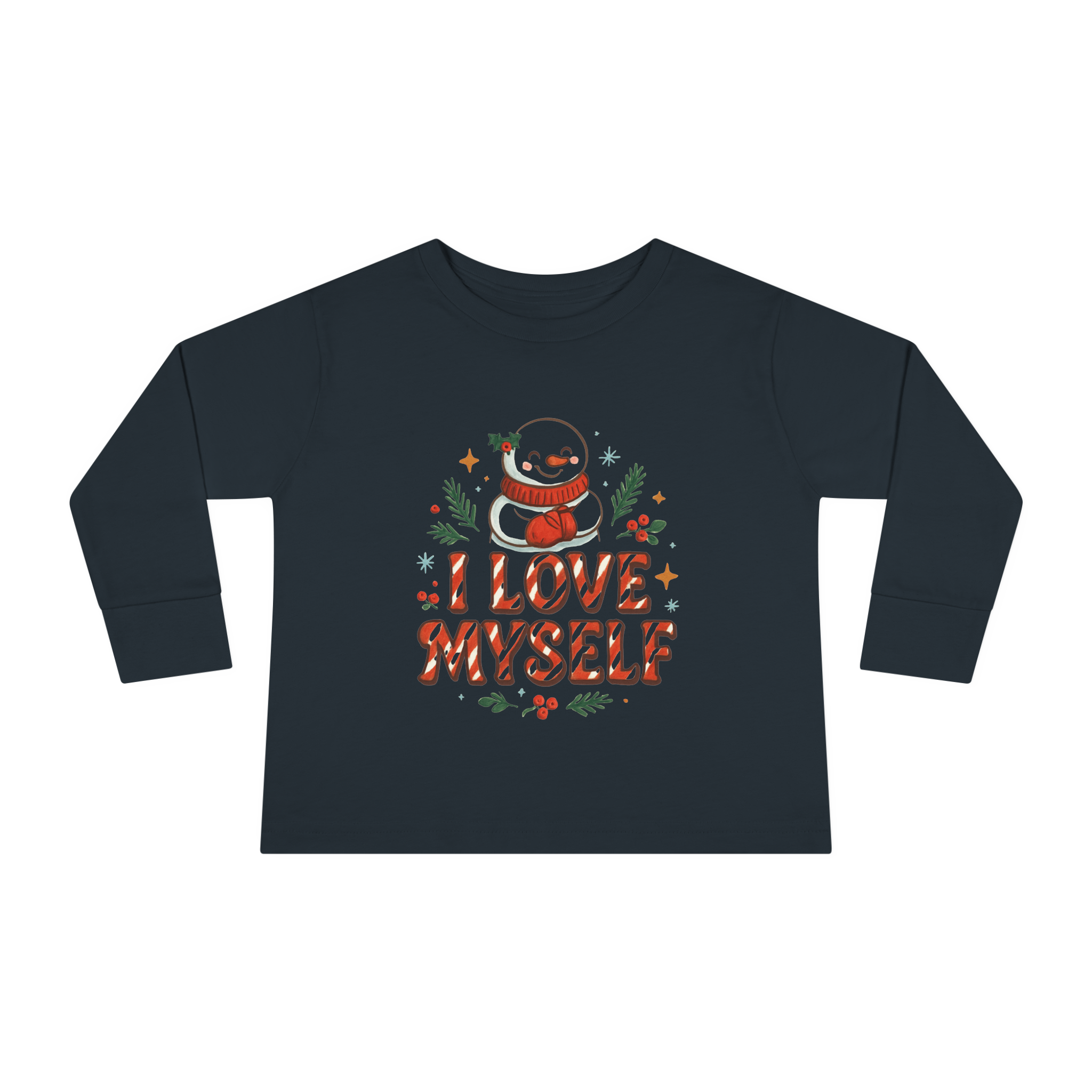 Toddler I Love Myself Long Sleeve Tee #11292025-2