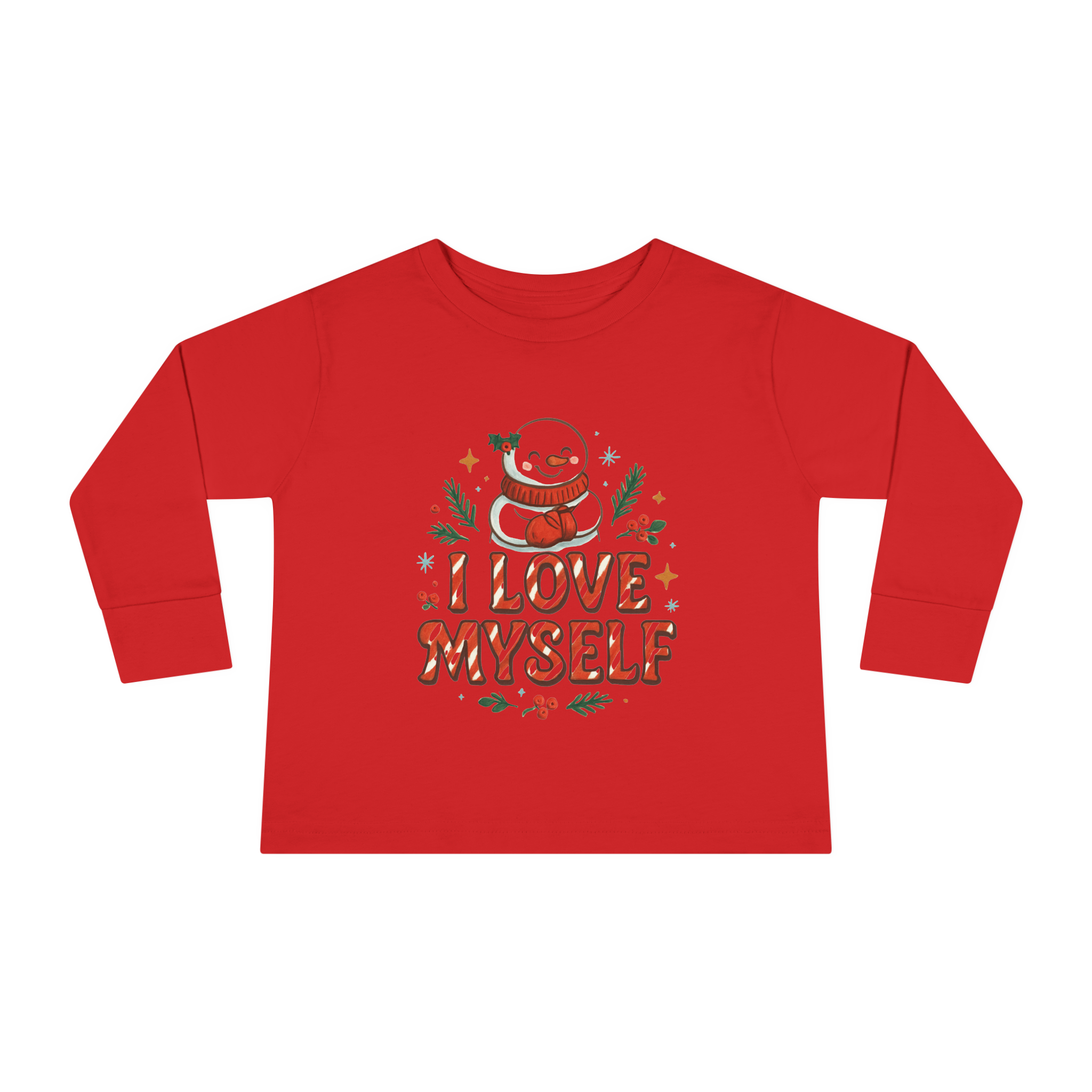 Toddler I Love Myself Long Sleeve Tee #11292025-2