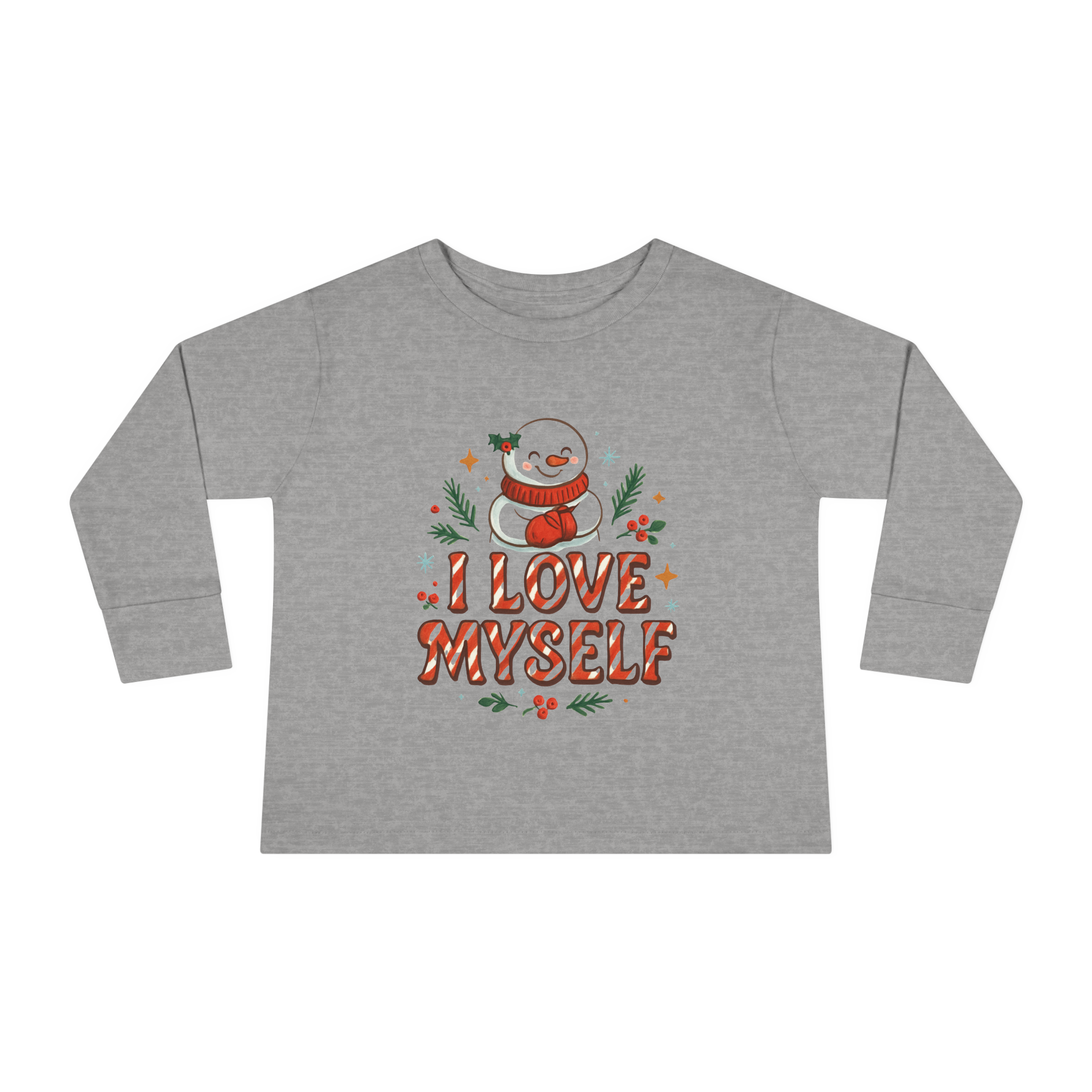 Toddler I Love Myself Long Sleeve Tee #11292025-2
