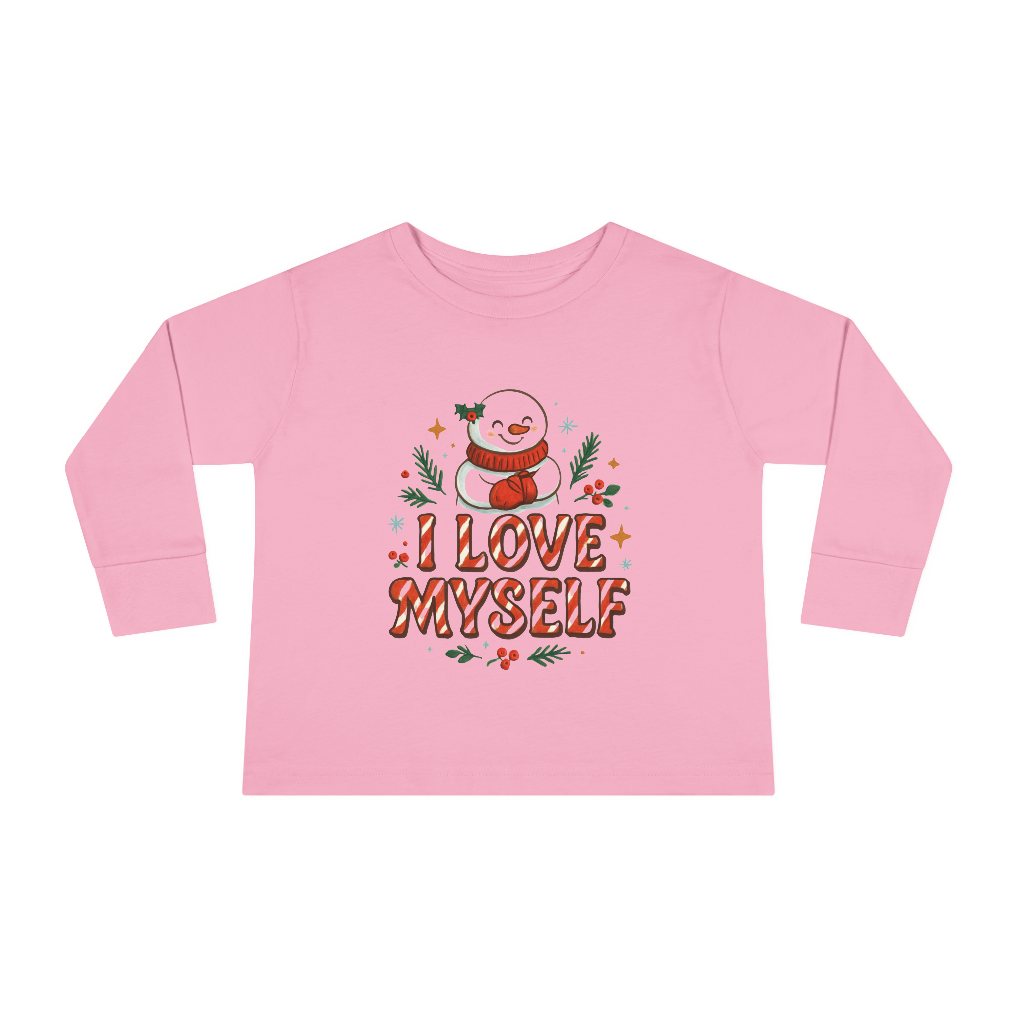 Toddler I Love Myself Long Sleeve Tee #11292025-2